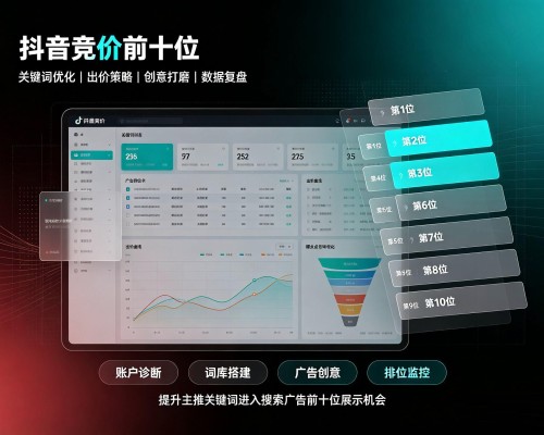 龙里抖音搜索竞价